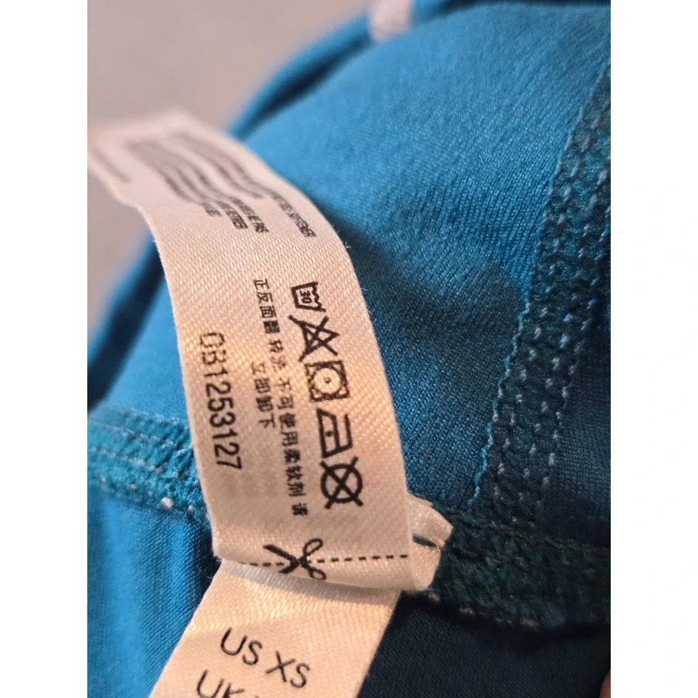 Free People Movement You're A Peach Leggings Women's XS Blue Activewear Gym‎